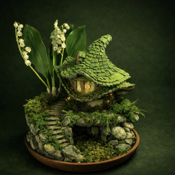 Выставка авторских кукольных домиков и румбоксов «АЙДОЛЛ. Домики»