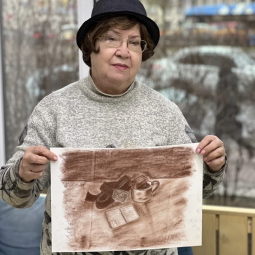 Выставка «Два поколения. Образы Победы в рисунках и графике»