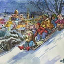 «Новогодняя почта» на Дворцовой площади