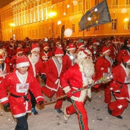 Забег Дедов Морозов 2019