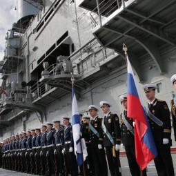 Военный парад кораблей в день ВМФ в Санкт-Петербурге 2016