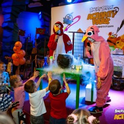 Активные каникулы для детей в Angry Birds Activity Park