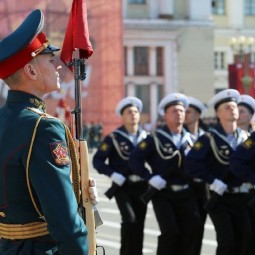 Парад Победы и салют в честь 75-й годовщины Победы в Великой Отечественной войне 2020