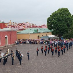 Церемония развода почетного караула Петропавловской крепости 2024