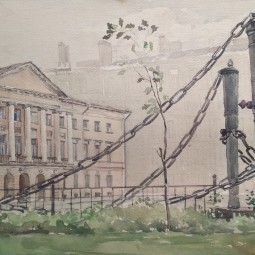 Выставка «Петербургский цикл произведений 1950-хгодов. Рисунок, акварель»