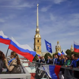 День Государственного флага России в Санкт-Петербурге 2018
