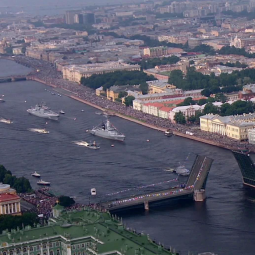 Торжественный парад и программа ко Дню военно-морского флота в Санкт-Петербурге 2022