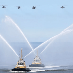 Первая сводная тренировка боевых кораблей ВМФ 
