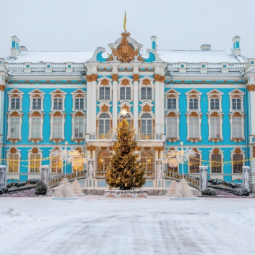 Свободное посещение парадного плаца Екатерининского дворца