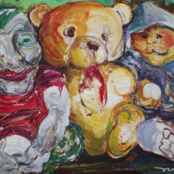 Выставка живописи Аси Сусаниной «Игрушечные люди» в галерее Борей