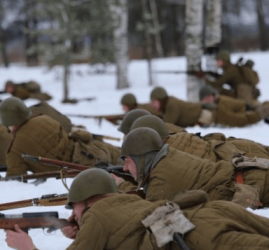 Военно-историческая реконструкции событий Зимней войны «Подвиг Виктора Булавского»