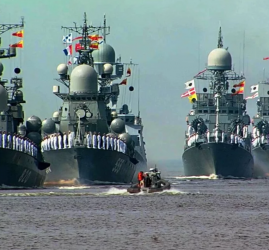 День Военно-Морского флота в Санкт-Петербурге 2020