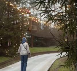 Открытие «Лесного катка» в Охта парке сезон 2025/26