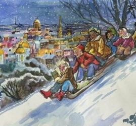 «Новогодняя почта» на Дворцовой площади