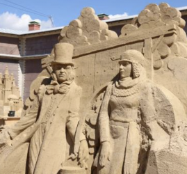 Фестиваль песчаных скульптур в Петропавловской крепости 2026