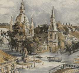 Выставка «Петербург в графике»