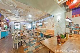 Интерьер ресторана Mario Trattoria