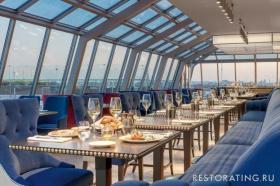 Интерьер ресторана Bellevue