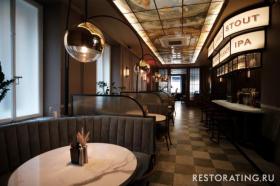 Интерьер ресторана Nobel pub & brasserie