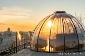 Интерьер ресторана Sky Terrasse