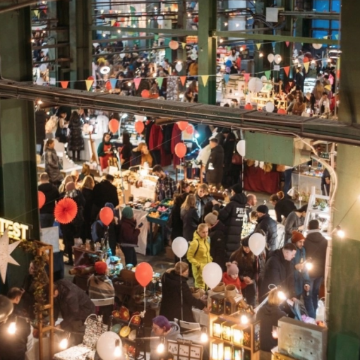 Петербургская ярмарка в Севкабель порт ноябрь 2023