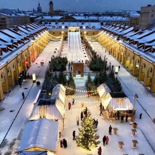 Зима в Никольских рядах 2020/21