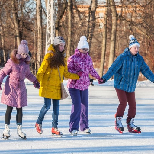 Открытие катка на Елагином острове 2020/21
