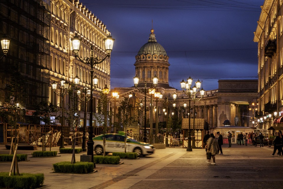 Вечерний петербург картинки