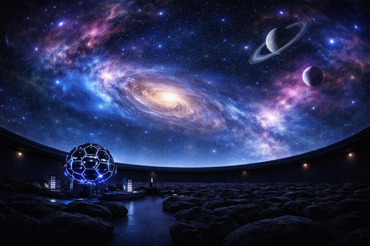 Премьера революционного иммерсивного шоу МАРС:СИМФО в Планетарии № 1