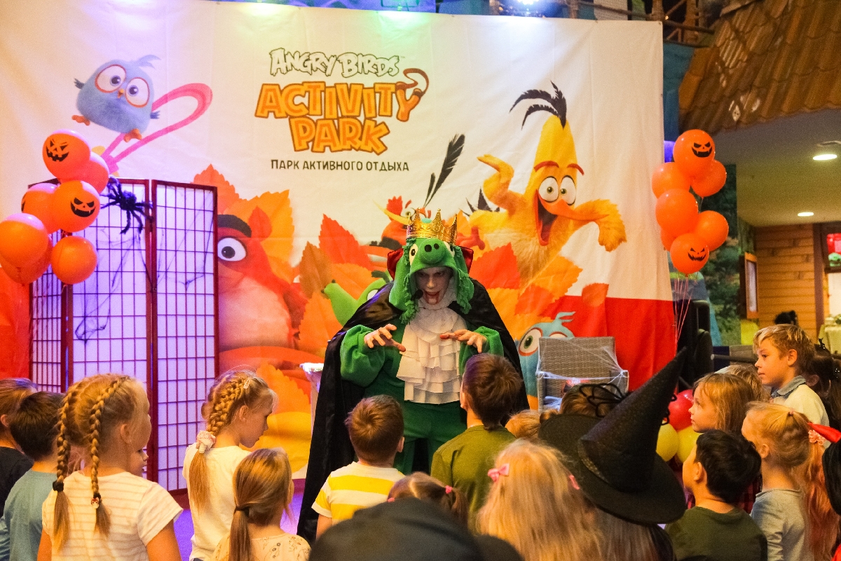 Хэллоуин в Парке развлечений Angry Birds Activity Park 2022