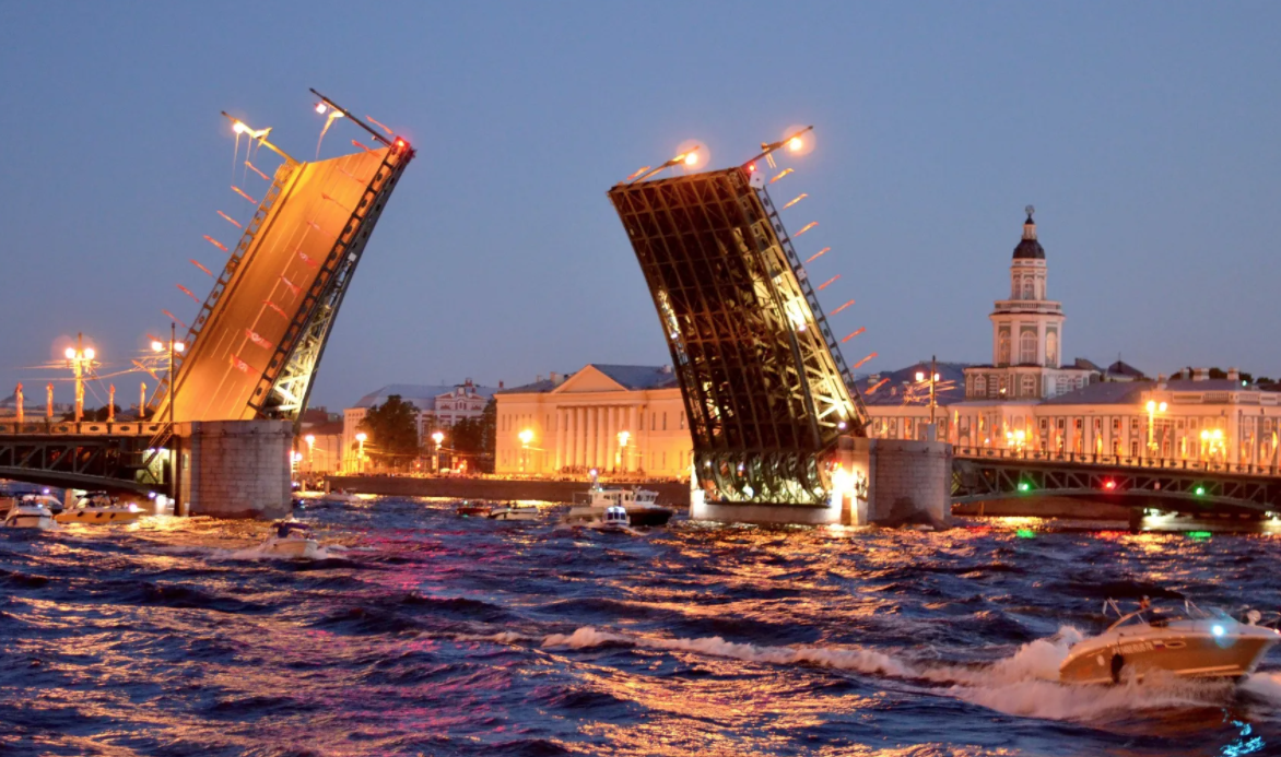 Проект «Поющие мосты» Санкт-Петербурга 2022