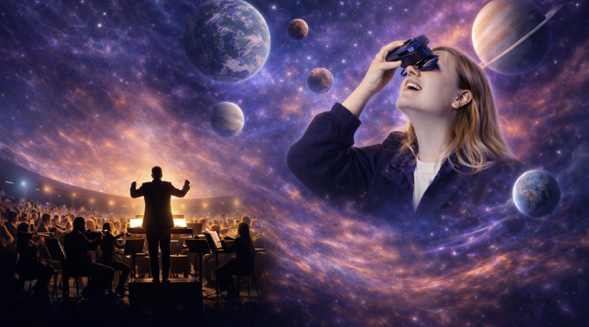 Премьера революционного иммерсивного шоу МАРС:СИМФО в Планетарии № 1