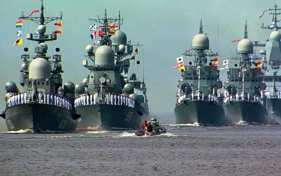 День Военно-Морского флота в Санкт-Петербурге 2020