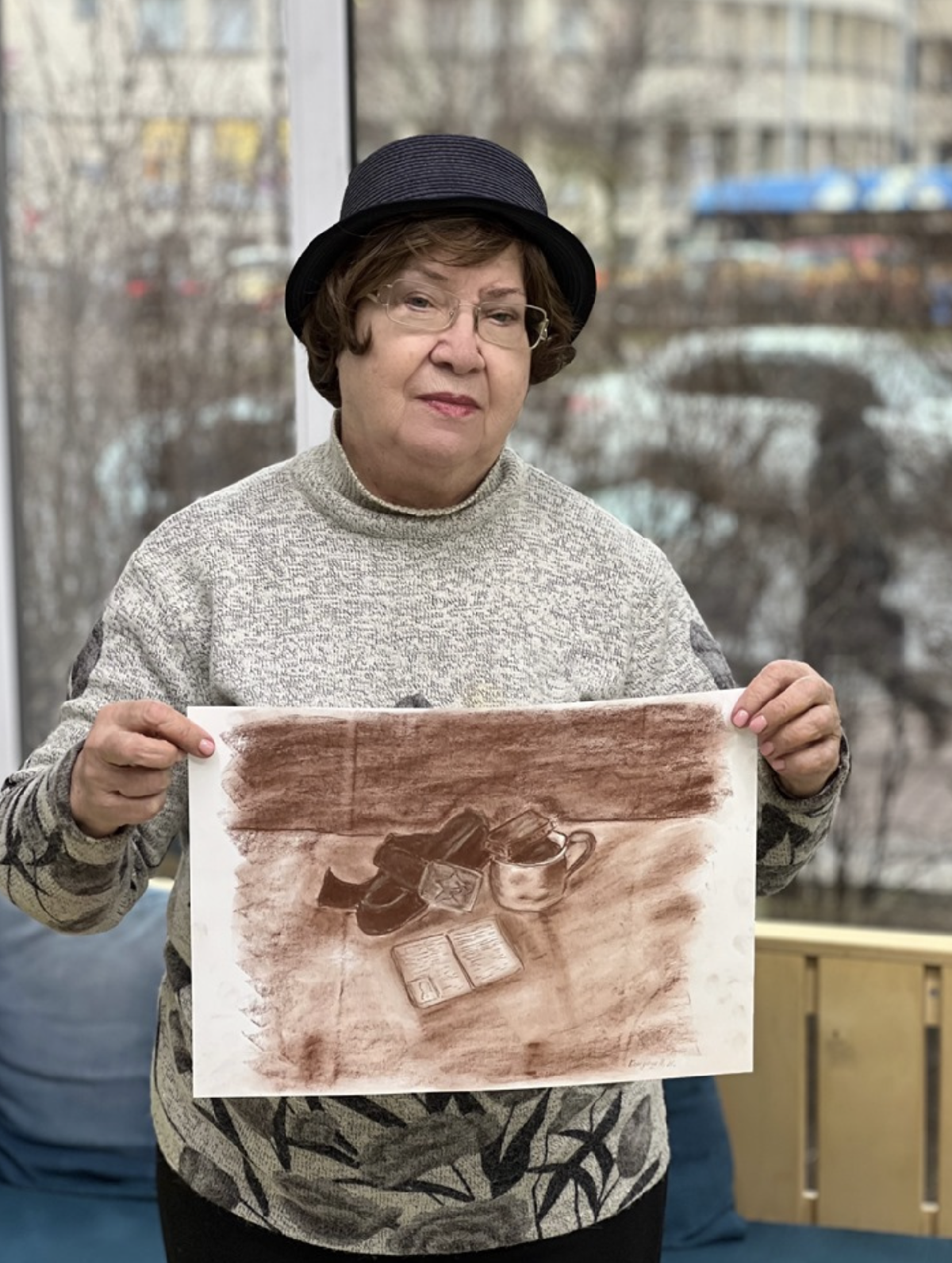 Выставка «Два поколения. Образы Победы в рисунках и графике»