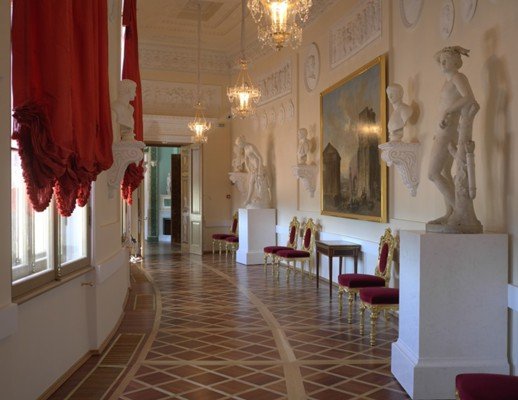 Выставка «Анфилада залов восточного полуциркуля Гатчинского Дворца»