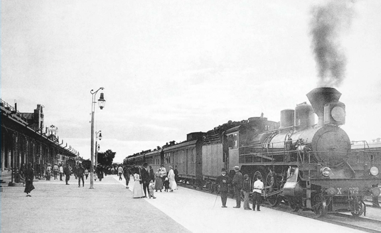Выставка «185 лет железным дорогам России»