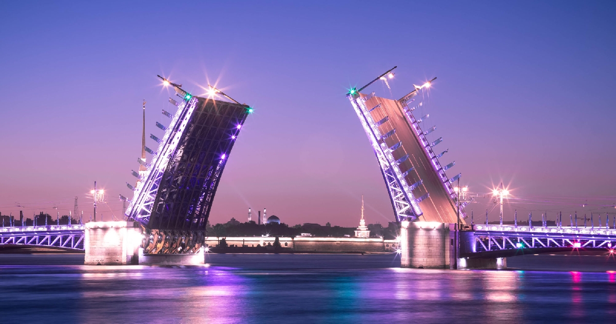 График разводки мостов в Санкт-Петербурге 2022