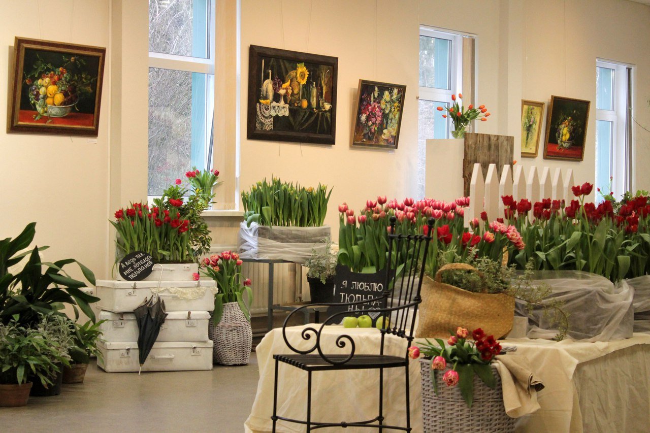 Выставка тюльпанов «Мечты о весне»