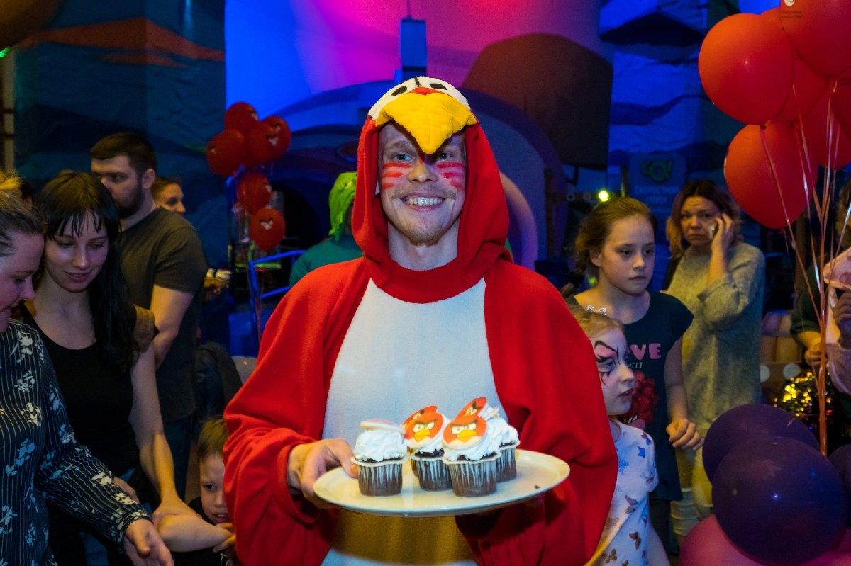 Детский день Рождения в «Angry Birds Activity Park»