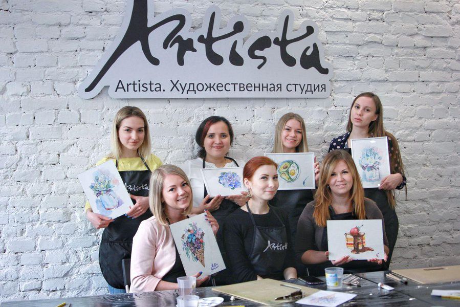 Художественные курсы по рисованию и живописи для взрослых и детей