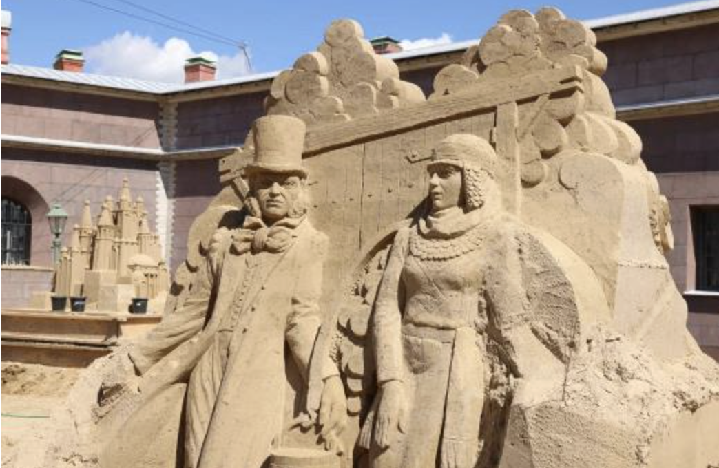 Фестиваль песчаных скульптур в Петропавловской крепости 2026