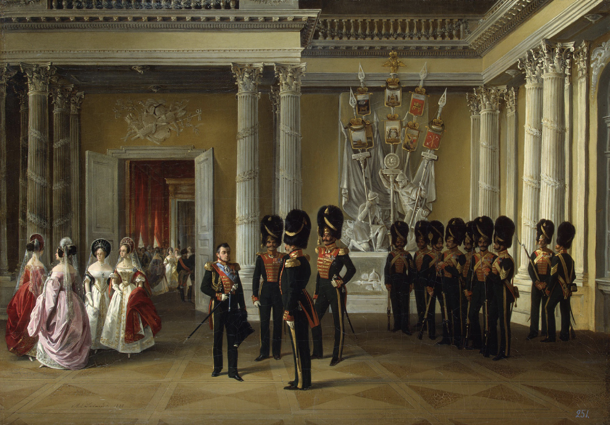 Выставка «Работы К. И. Росси в Зимнем дворце. К 250-летию со дня рождения»